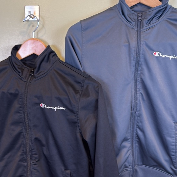 Champion Black and Gray Zip-Up Jacket bundle - Picture 2 of 5